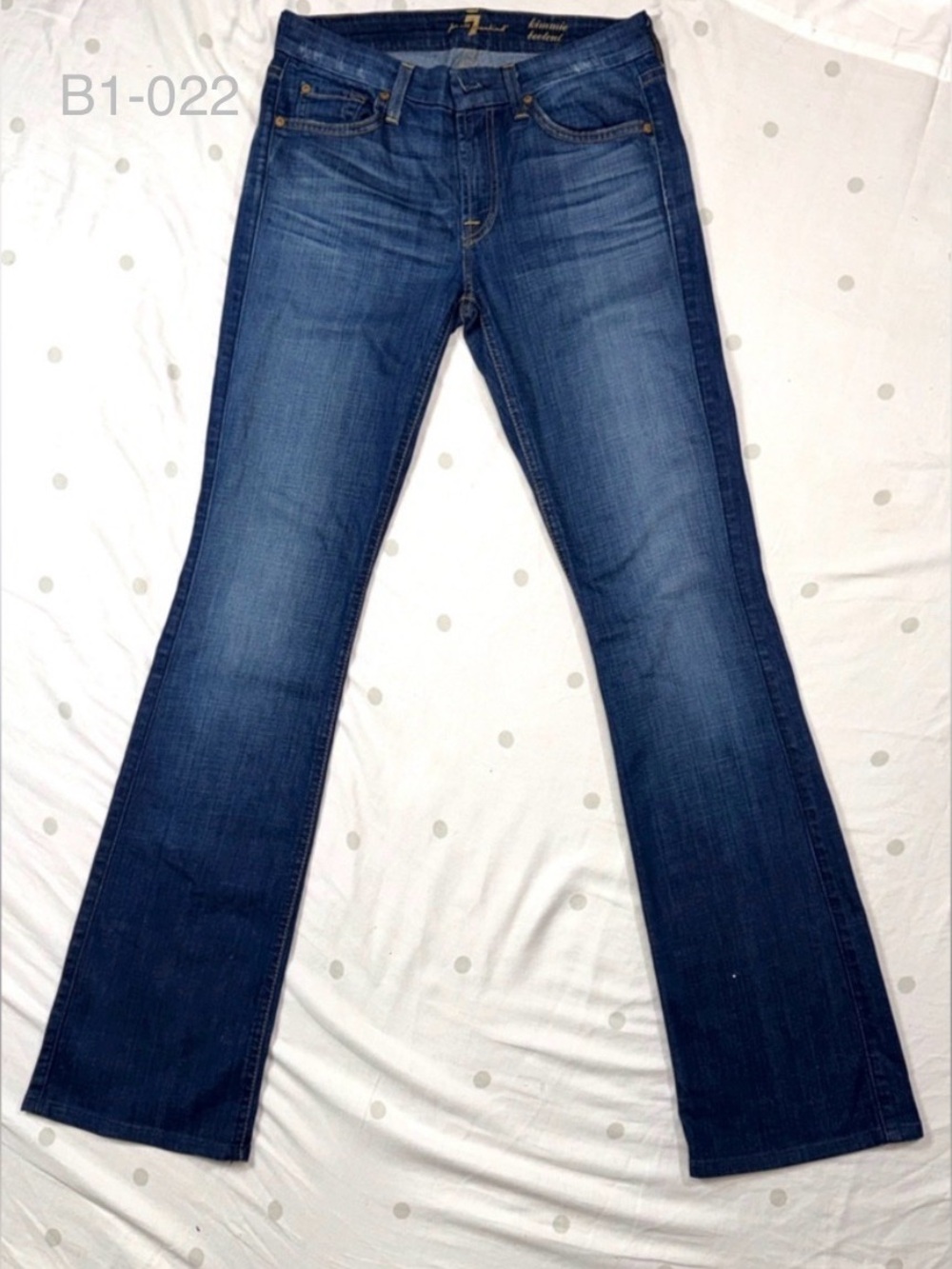 7 For All Mankind Kimmie Bootcut Jeans Women’s Size 28 Medium Wash